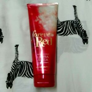 Forever Red lotion from Bath and Body Works